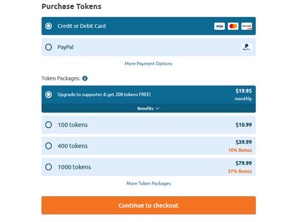 Chaturbate Prices